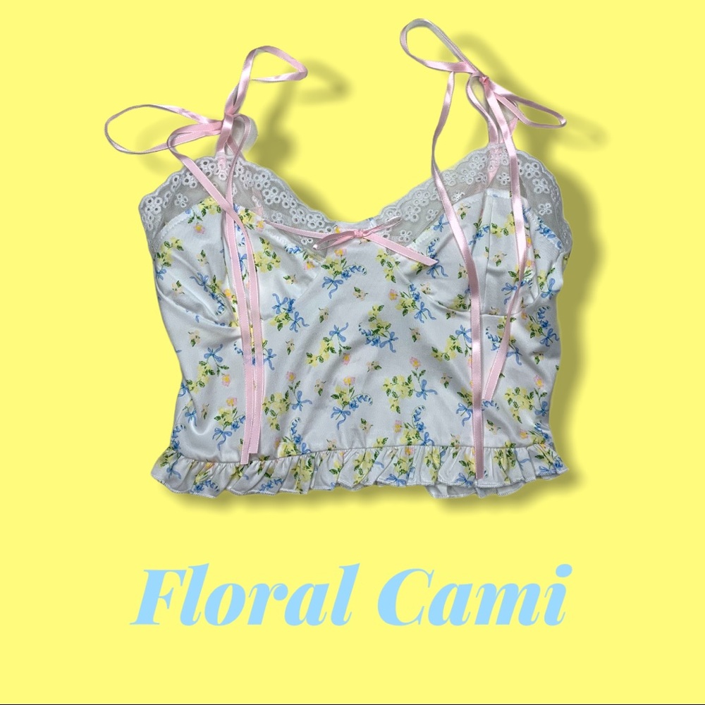Floral Lace Cami